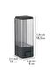 Wall Mounted Manual Liquid Soap Dispenser 5 Pcs Adhesive and Screw-On Non-Spill Soap Dispenser 350 ml A-1 - 3