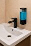 Wall Mounted Manual Liquid Soap Dispenser 5 Pcs Adhesive and Screw-On Non-Spill Soap Dispenser 350 ml V-1 - 2