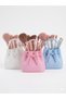 3D Design Bag Form Makeup Brush Holder and Desktop Organizer - Minimalist Decorative Storage Container - 3