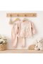 Murat Baby Baby Girl 100% Cotton Eyelet Embroidery and Lace Detailed 2-Piece Set - 2