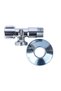Schell angle valve, 1/2" - 1/2", rosette - 3
