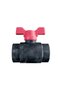 Polypropylene valve, internal thread, PN16, 19 mm - 4
