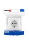 Lexman simple schuko socket, surface mounting, indoor, IP20, white - 5