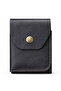 Handmade Genuine Leather Men's Wallet – Minimal Design with Snap Fasteners and Card Holder Money Compartments