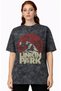 Linkin Park Rock Metal Music Band Printed Unisex Oversized Vintage Washed T-Shirt - 2