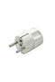 Rear outlet plug 16A, white