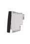 Himel simple switch, 1 module, black - 4