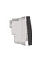 Himel push button, 1 module, black - 3