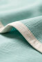 Double-Sided 100% Organic Multi-Purpose Baby Blanket |   90X90, Interlock, Gift in Special Box - 3