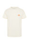 Men's Off-White Printed Crew Neck T-Shirt - 3