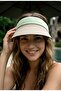 Soleil Vizör – Women's Summer Sun Hat with Wide Brim |   Beach & Pool Use - 2