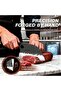 3-Piece Hand Forged Meat Cleaver Set, High Carbon Steel Sharp Butcher Knives, Ergonomic Handle - 5