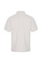 Men's Stone Color Polo Collar Knitted Short Sleeve T-Shirt - 2
