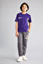 100% Cotton Nba Los Angeles Lakers New Regular Fit Crew Neck Short Sleeve T-Shirt for Boys G7613A - 2