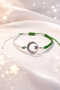 Green White Moon Star Fan Bracelet - 6