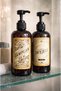Plastic Bottle Set, 2 Pieces of 500 ml and Bathroom-Themed Labels - 7