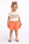 Girl's Double Shorts Suit