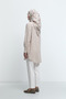 Beli Lastikli Basic Pantolon - Ekru - 5