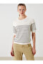 Sparkling Choices from Shining Store Zero Roba Collar Striped Women's Knitwear Sweater - 2