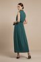 Women Dress Sleeveless Shirt Dress Summer Dress Midi Dress Long Stylish Casual Green Slit A-Line - 2