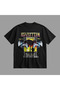 Led Zeppelin Inglewood California 1977 Oversized t Shirt - 4