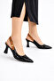 Women's Slingback Heeled Shoes Pointed Toe 5.5 cm Medium Heel Banded Elegant Daily Office Stiletto - 4