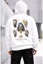 Unisex Dream Theater Sırt Printed Hooded Sweatshirt, Oversized Rock Band Themed Hoodie - 3