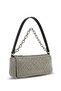 Elit Pm37232 Women's Stoned Evening Dress Bag Silver - 3