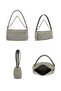 Elit Pm37232 Women's Stoned Evening Dress Bag Silver - 6