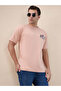 Graphic Back Print Oversized Pink T-shirt - 6