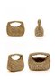 Elit Pm37288 Women's Stoned Evening Dress Bag Gold - 6