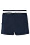Boys 2 Pc Set “Tropical Wheels” Cotton Tee & Striped-Waistband Shorts Set - 6