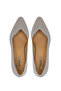 Women's Genuine Leather Mink Heeled Shoes - 6