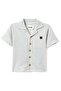Boys 2 Pc Set "Blue-Stripe Seersucker Shirt & Shorts Set - 3
