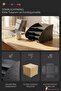 Desk Organizer Organizer Document Rack Desktop Organizer Black Marble Color Model 3 - 8