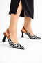 Women's Slingback Heeled Shoes Pointed Toe 5.5 cm Medium Heel Banded Elegant Daily Office Stiletto - 7