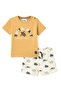 Boys 2 Pc Set “Surfing Turtles” Tee & Drawcord Shorts Set - 3