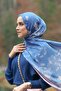 Iseltwald Satin Shawl - Yale Blue