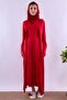 Cotton Piece Maternity and Breastfeeding Nightgown Set with Hijab and Robe Effortt - 7