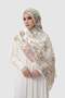 Dubai Pleated Shawl - Vanilla