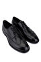 Men's Genuine Leather Black Classic Shoes - 2