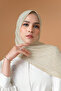 Tapis Pleated Shawl - Ivory - 3