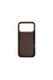 iPhone 17 Pro Max Compatible Original Licensed 4g and Card Holder Pack Cover with Logo Text Brown - 5