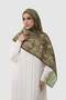 Dubai Pleated Shawl - Chocolate - 2