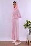 Cotton Piece Maternity and Breastfeeding Nightgown Set with Hijab and Robe Effortt - 4