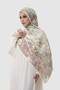 Dubai Pleated Shawl - Vanilla - 2
