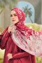 Little Mermaid 2.0 Satin Shawl - Red Algae