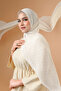 Tapis Pleated Shawl - Vanilla - 2