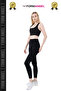 # Leggings That Do Not Show Underwear and Do Not Reveal the Skin, Elastane Firming S Seamless Women's Seamless Gathering Leggings - 3
