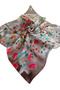Silk K Crepe Satin Scarf 2026 Summer Season 9126701-332 - 2
